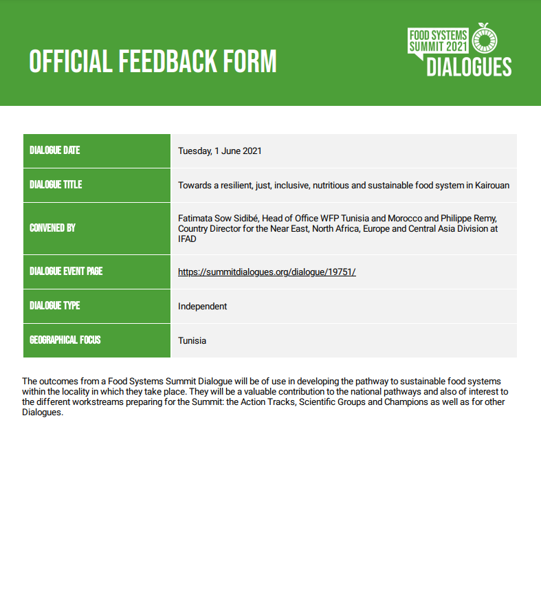 FORMULAIRE DE COMMENTAIRES OFFICIEL