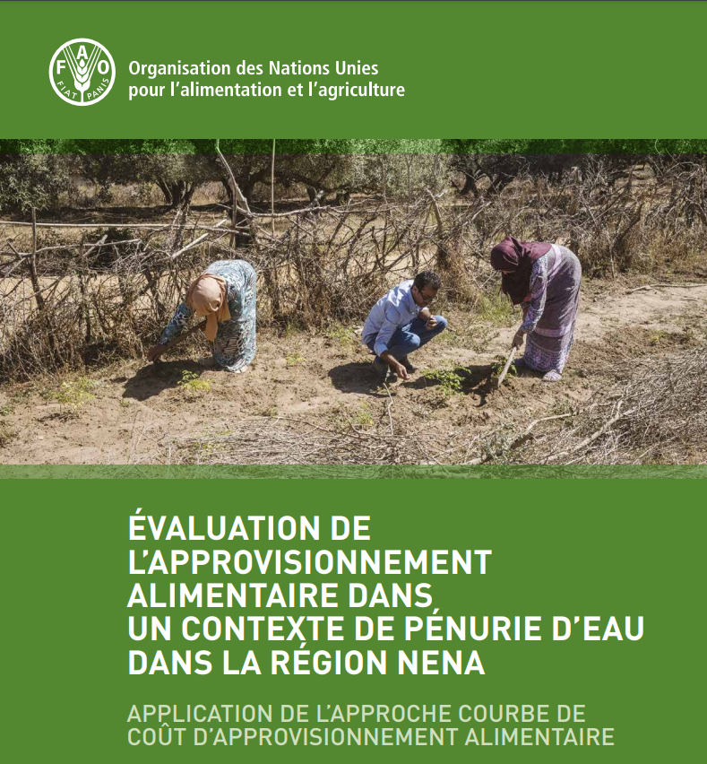 ÉVALUATION DE L’APPROVISIONNEMENT ALIMENTAIRE DANS UN CONTEXTE DE PÉNURIE D’EAU DANS LA RÉGION NENA APPLICATION DE L’APPROCHE COURBE DE COÛT D’APPROVISIONNEMENT ALIMENTAIRE : CAS DE LA TUNISI